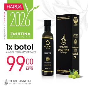 PAKEJ TRIAL (1 BOTOL EVOO ZOUITINA)