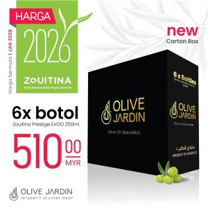 PAKEJ SEJAHTERA (6 BOTOL EVOO ZOUITINA)