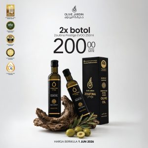 PAKEJ COMBO (2 BOTOL EVOO ZOUITINA)